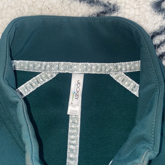 Women’s Jockey Long Softshell Jacket - Green - Small - Picture 3 of 7